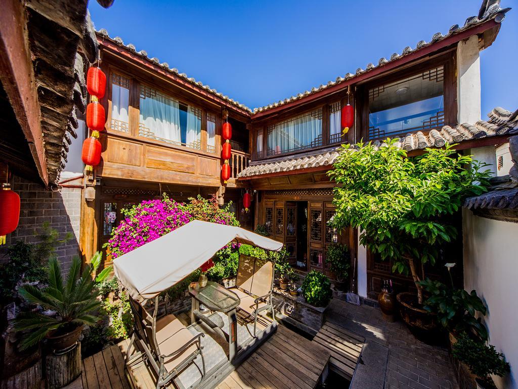 Old Tree Boutique Guesthouse 麗江市 エクステリア 写真